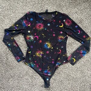 rue21 Celestial Mesh Bodysuit